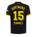 Borussia Dortmund Mats Hummels #15 Dámské Venkovní Dres 2023-24 Krátkým Rukávem